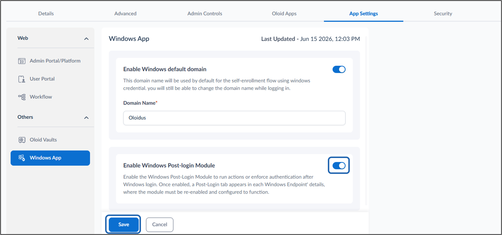 How to Enable Windows Post-login Module - screenshot 5