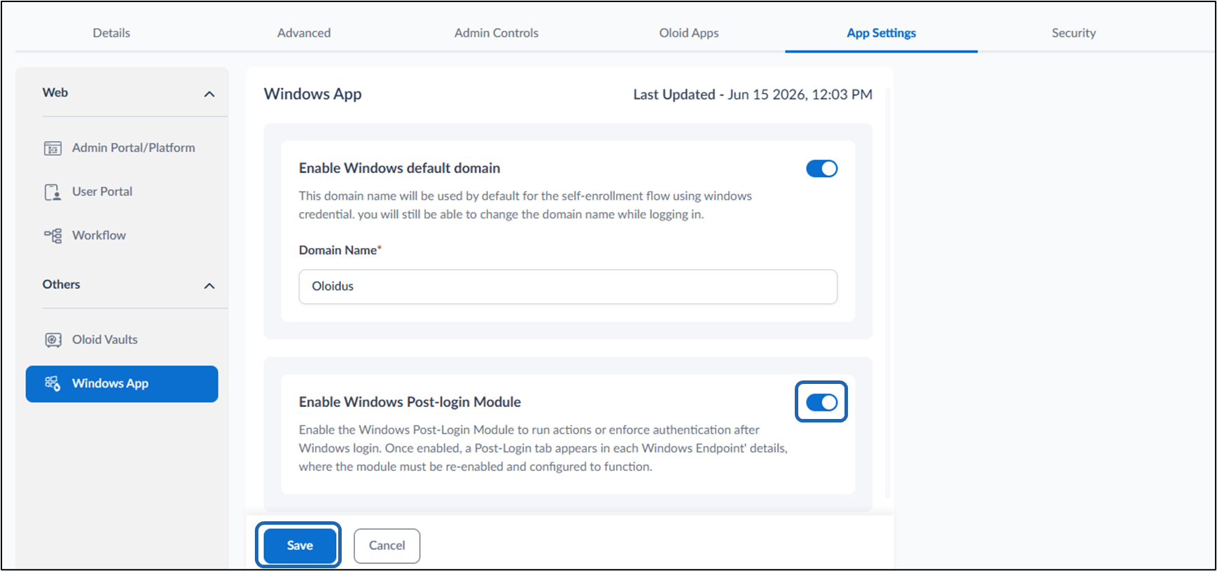 How to Enable Windows Post-login Module - screenshot 5