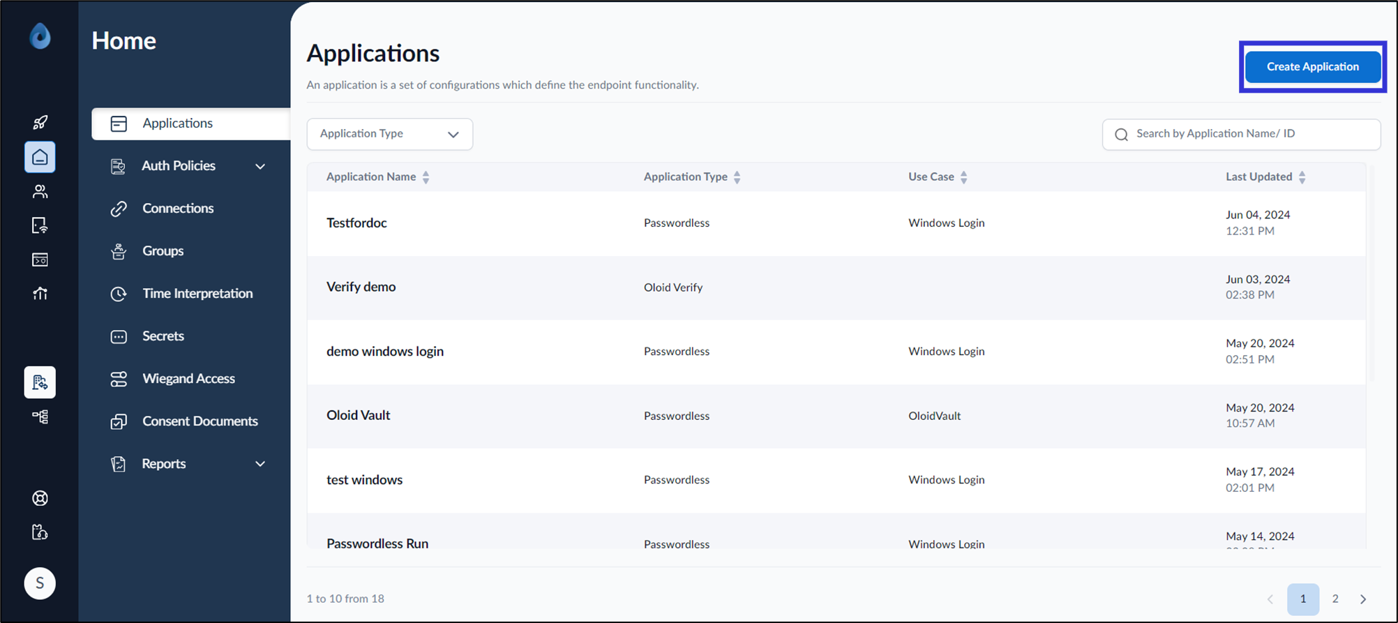 How to Create and Configure Application... - screenshot 1