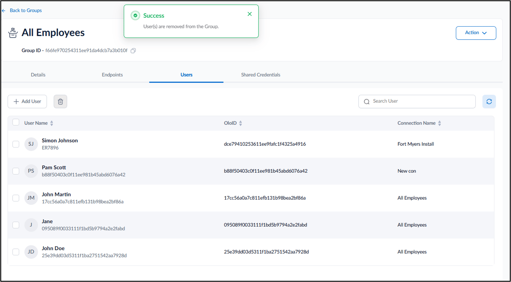 How to Remove a User from Group - screenshot 6