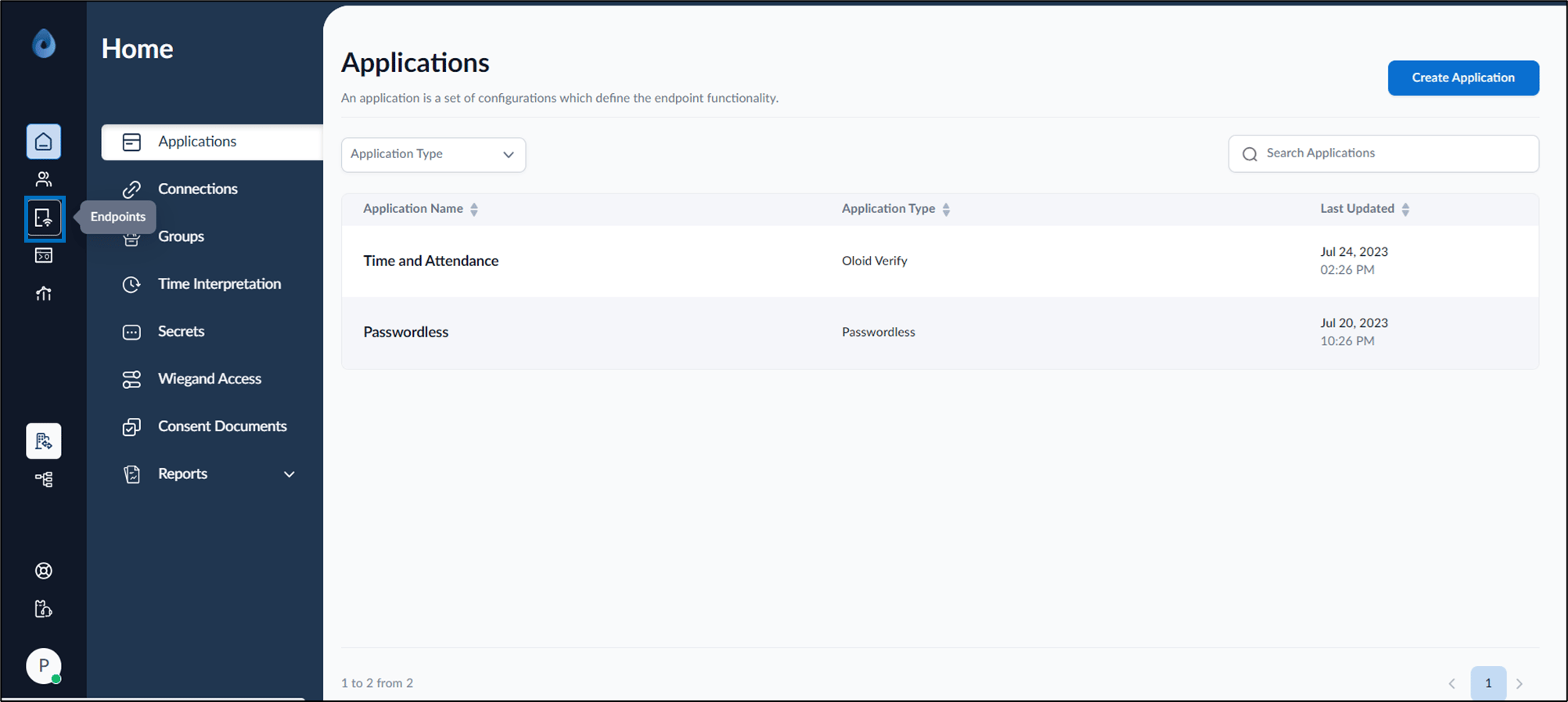How to add an endpoint for Oloid... - screenshot 1