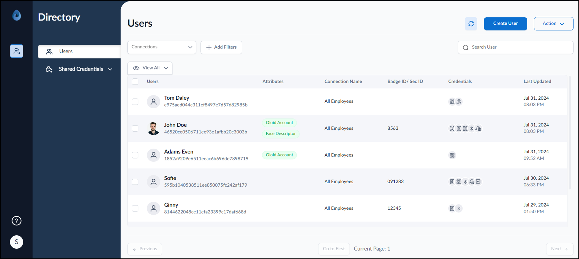 Supervisor Portal: How to create OloID... - screenshot 1