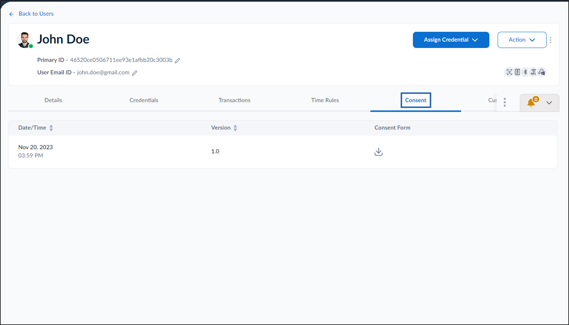 How to configure user details - screenshot 6
