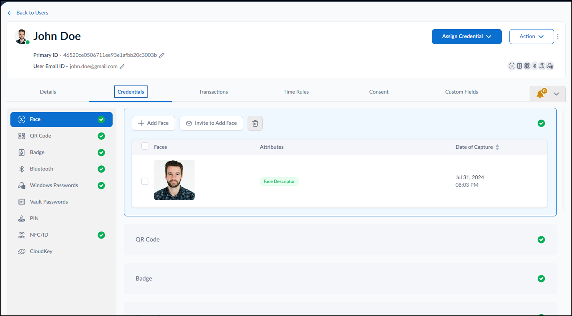 How to configure user details - screenshot 4