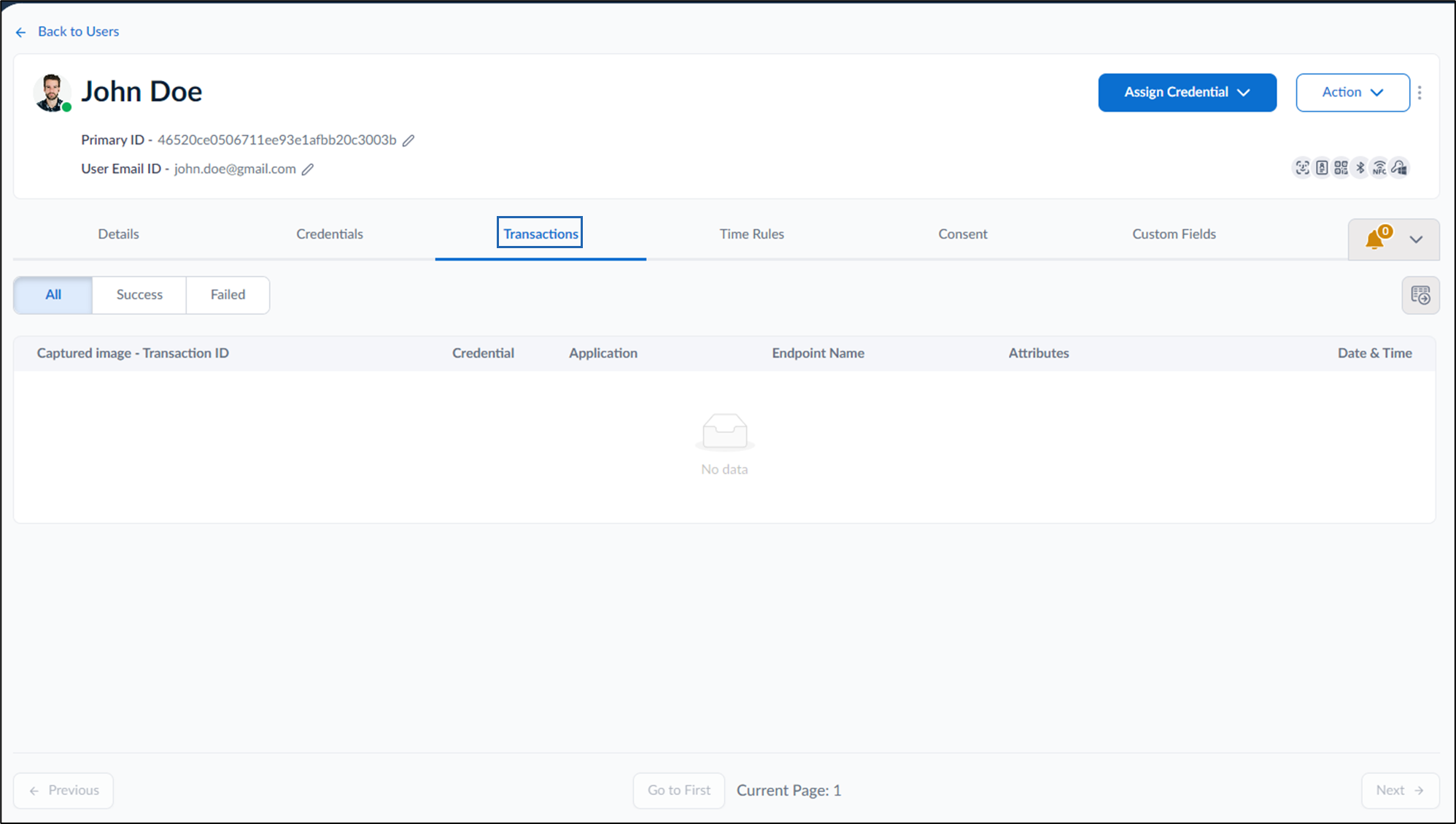 How to configure user details - screenshot 5