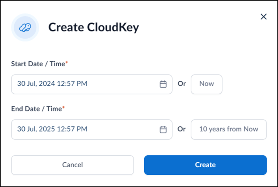 How to add CloudKey as credential to... - screenshot 3