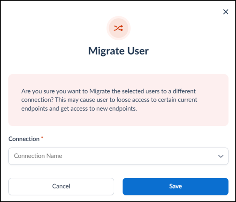 How to migrate user to a different... - screenshot 4