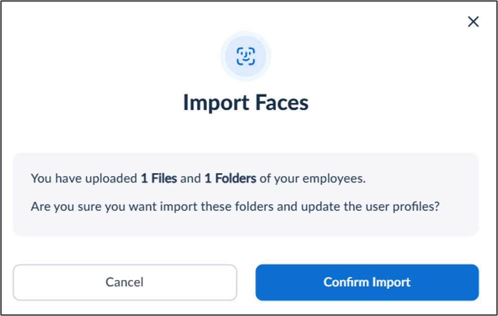 How to Onboard Faces in Bulk - screenshot 6
