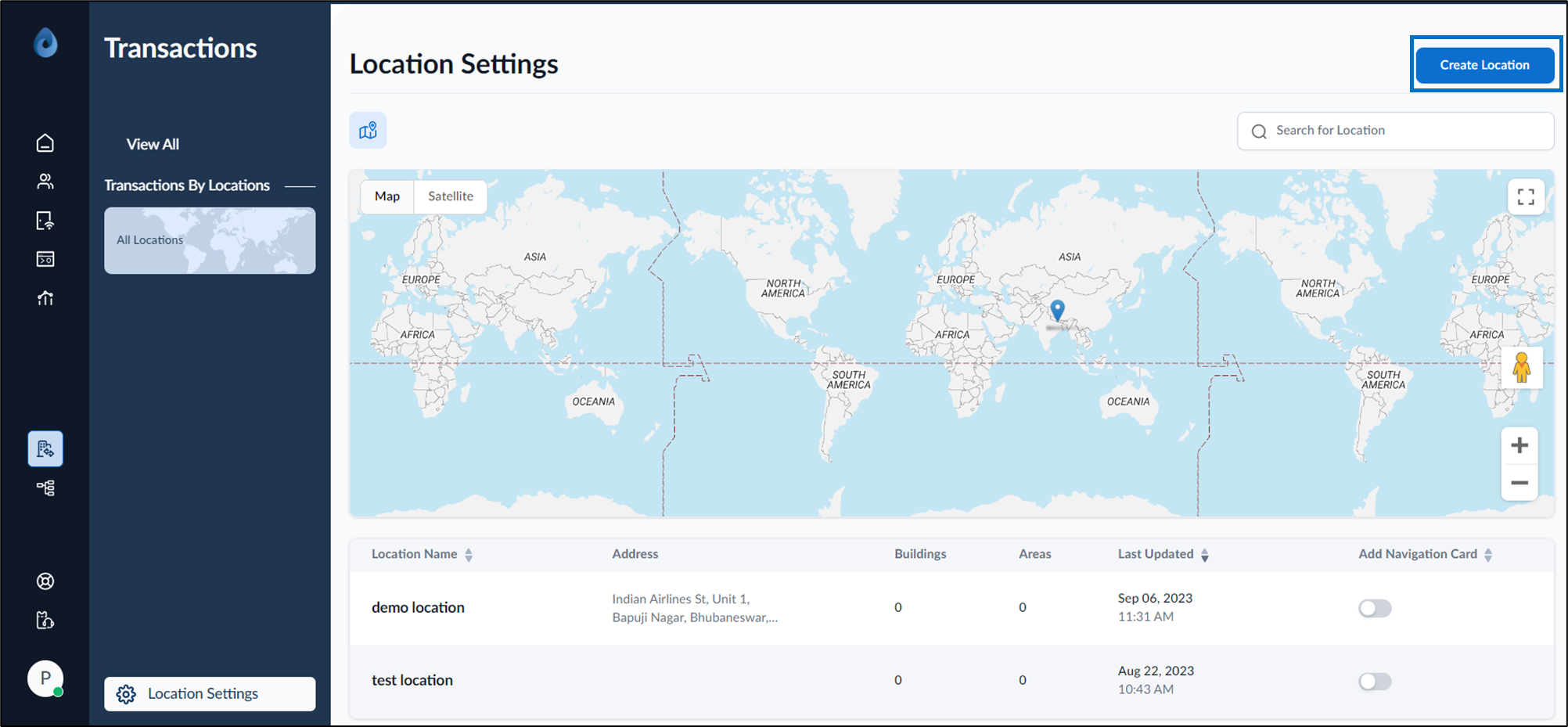 How to create a new location and add... - screenshot 3