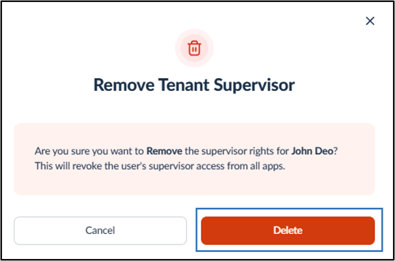 How to Remove a User from a Supervisor - screenshot 5