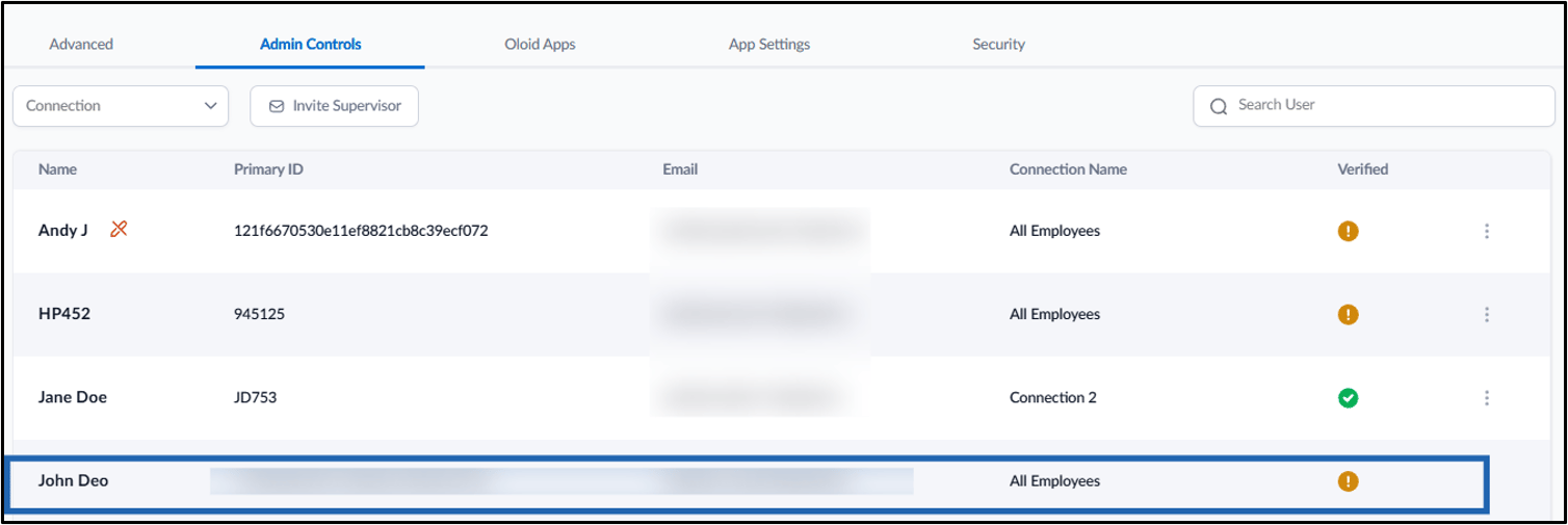 How to Invite a Supervisor - screenshot 6