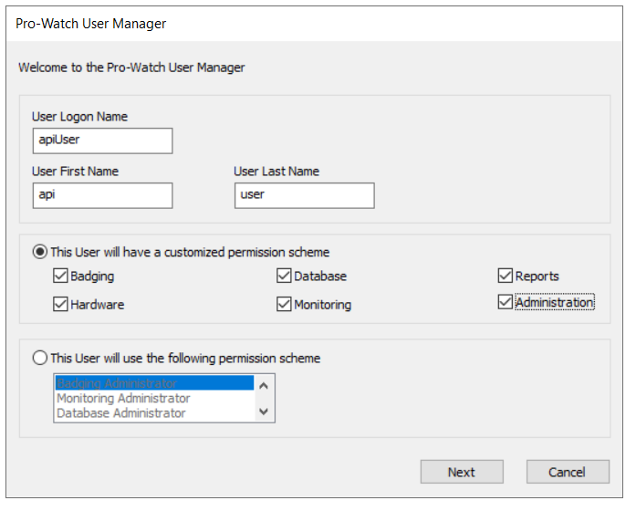 Set up ProWatch for Oloid Workflow... - screenshot 8