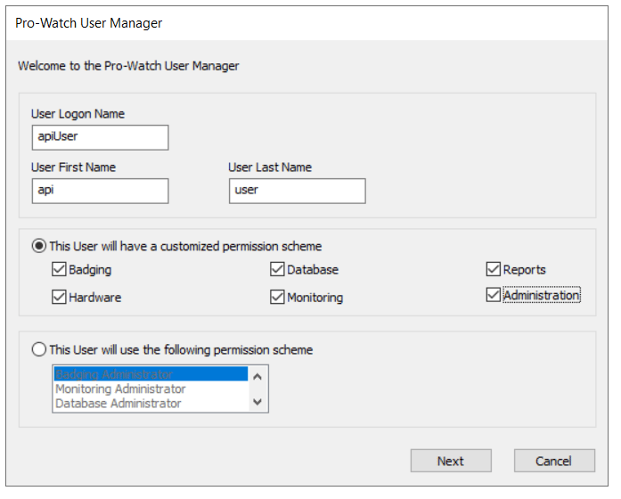 Set up ProWatch for Oloid Workflow... - screenshot 8