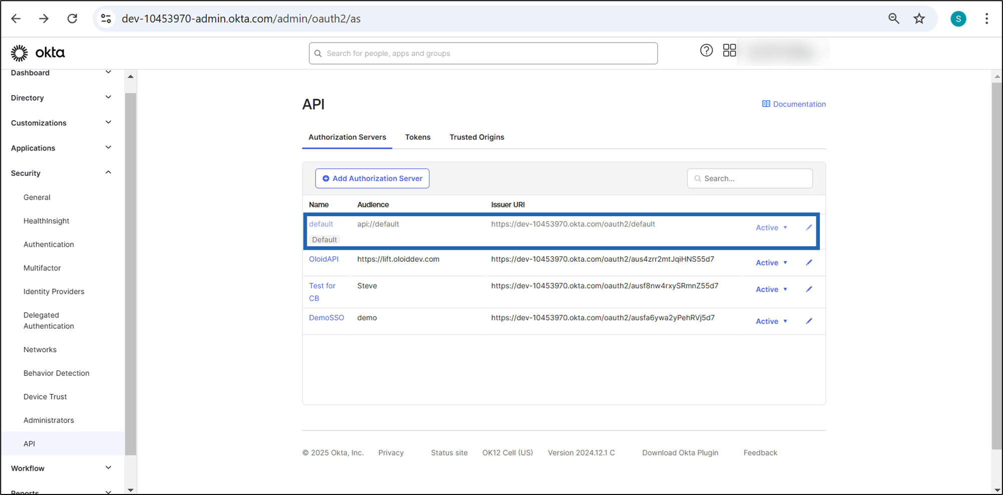 Okta Settings for Oloid SSO - screenshot 13