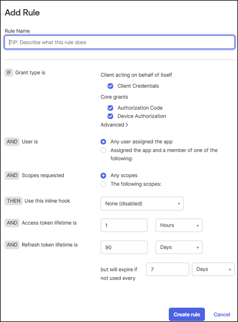Okta Settings for Oloid SSO - screenshot 20
