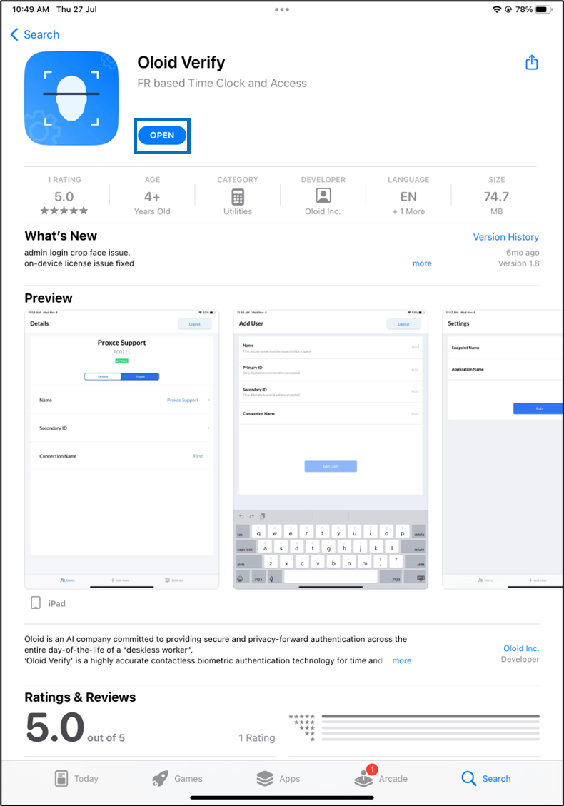 How to download Oloid Verify/Connect... - screenshot 7