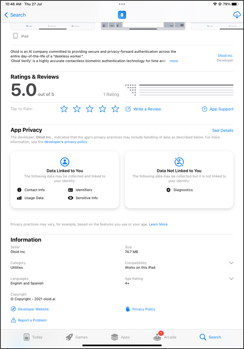How to download Oloid Verify/Connect... - screenshot 5
