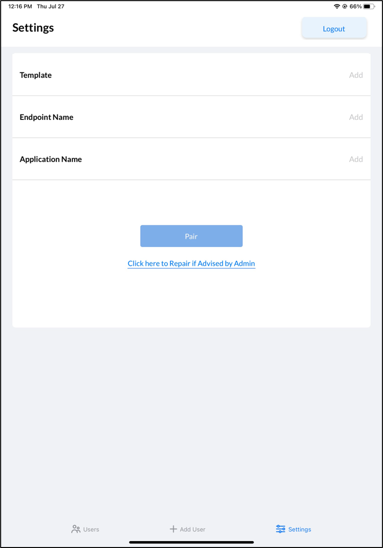 How to pair an Oloid Verify/Connect... - screenshot 1