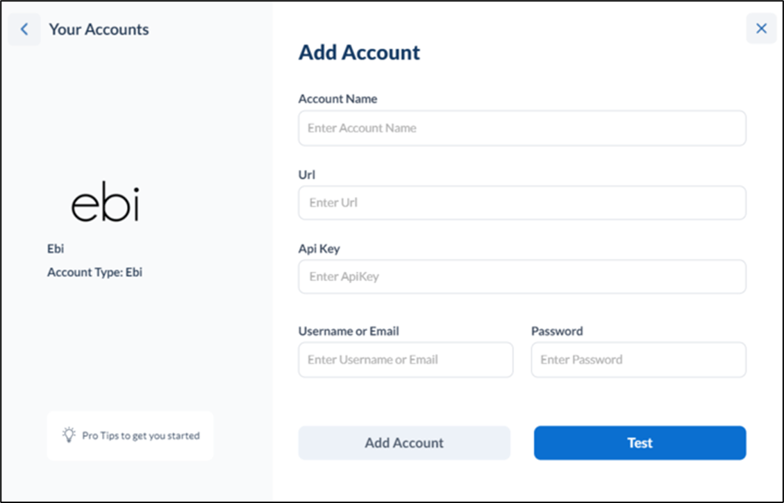 Ebi Account - screenshot 1