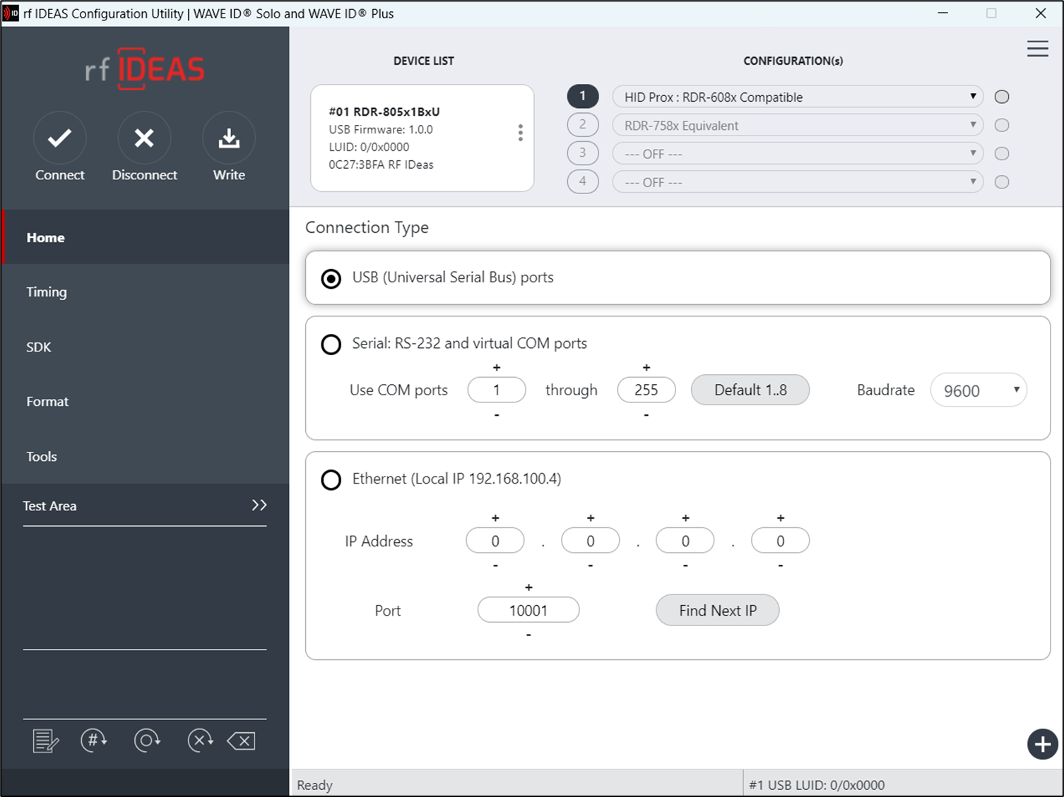 How to configure rf IDEAS readers for... - screenshot 6