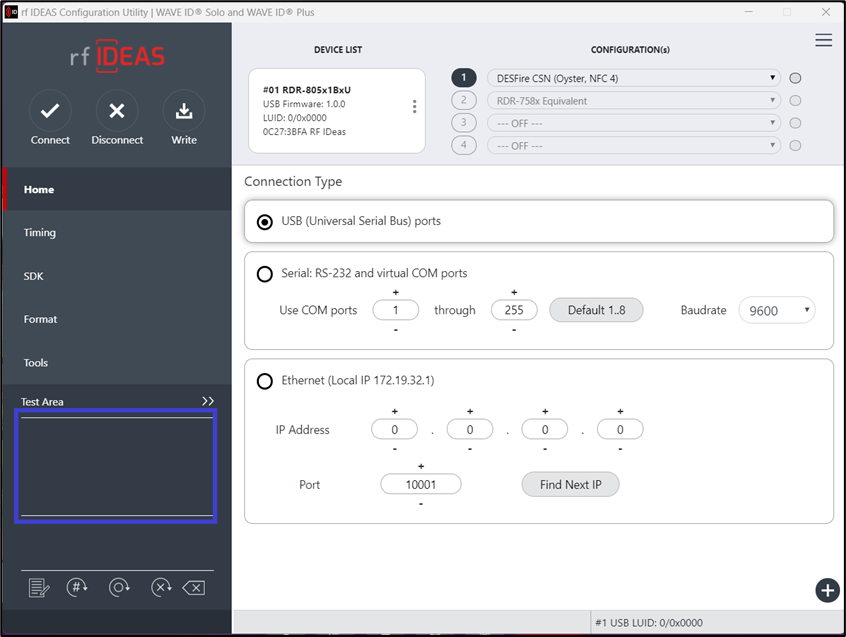 How to configure rf IDEAS readers for... - screenshot 5