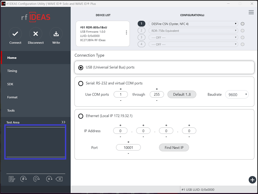 How to configure rf IDEAS readers for... - screenshot 5