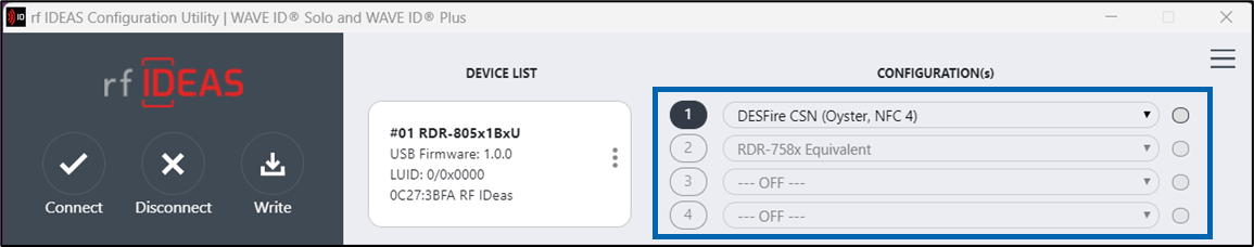 How to configure rf IDEAS readers for... - screenshot 3