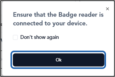 How to Enroll for Badge Login - screenshot 3