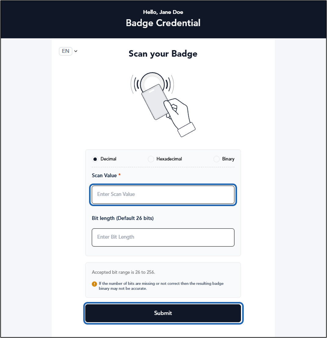 How to Enroll for Badge Login - screenshot 4