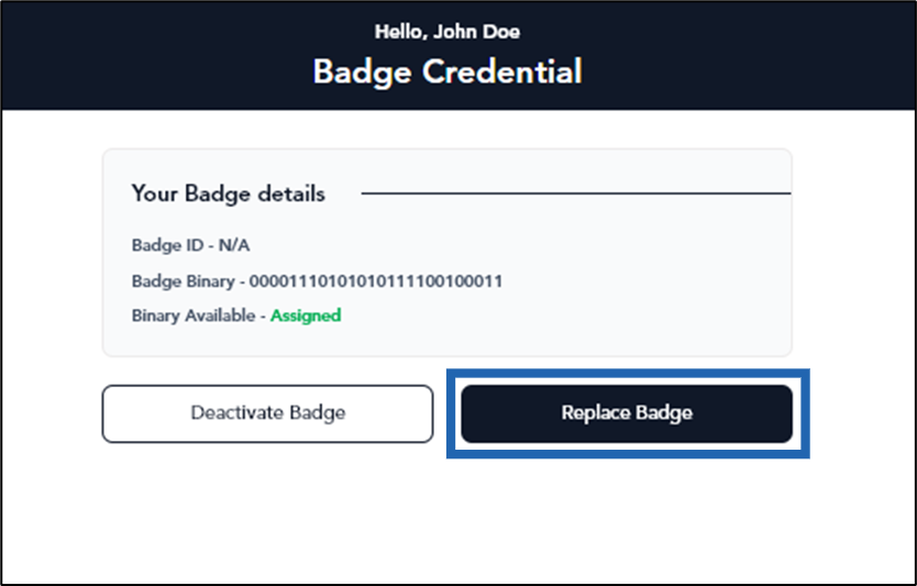 How to replace and assign Badge using... - screenshot 2
