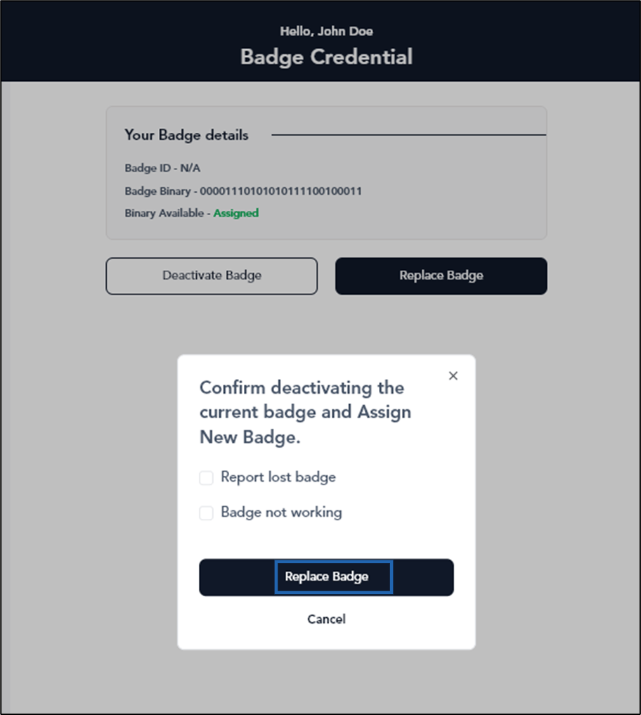 How to replace and assign Badge using... - screenshot 3
