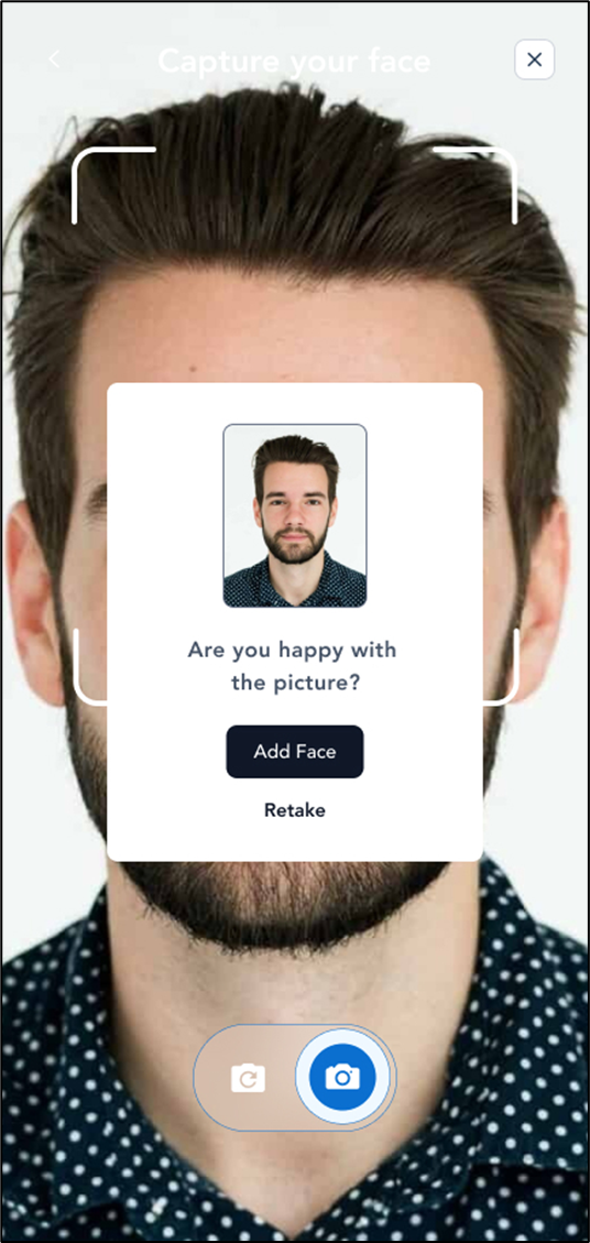 How to enroll for face through Oloid... - screenshot 7