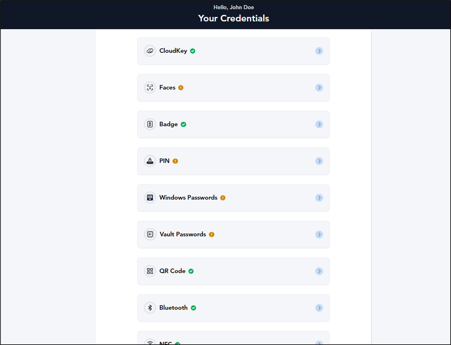 How to view Bluetooth credential using... - screenshot 1