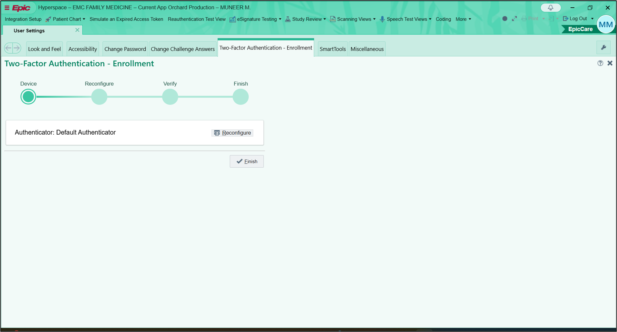 How to Switch User within Epic... - screenshot 9