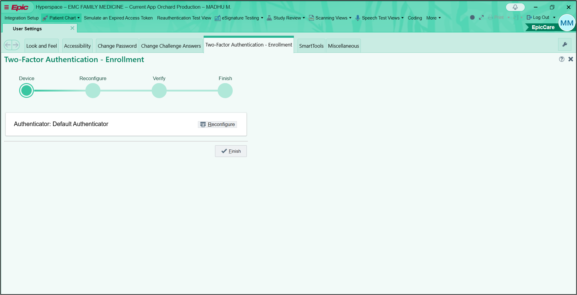How to Switch User within Epic... - screenshot 5