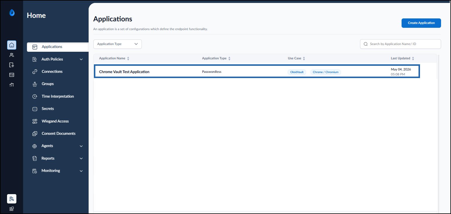 Oloid Vault (Chrome/Chromium) How to... - screenshot 1