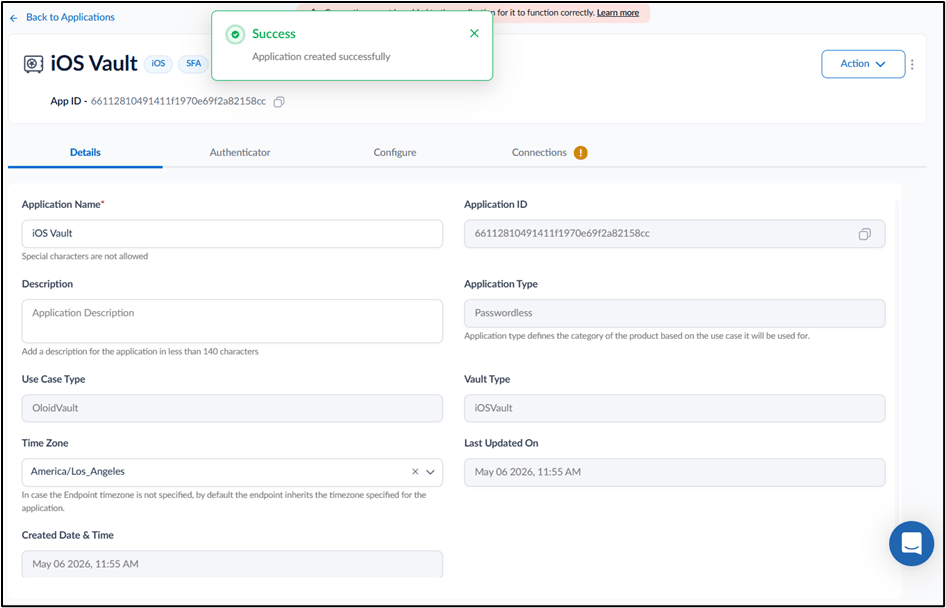 How to Create and Configure Oloid Vault... - screenshot 5