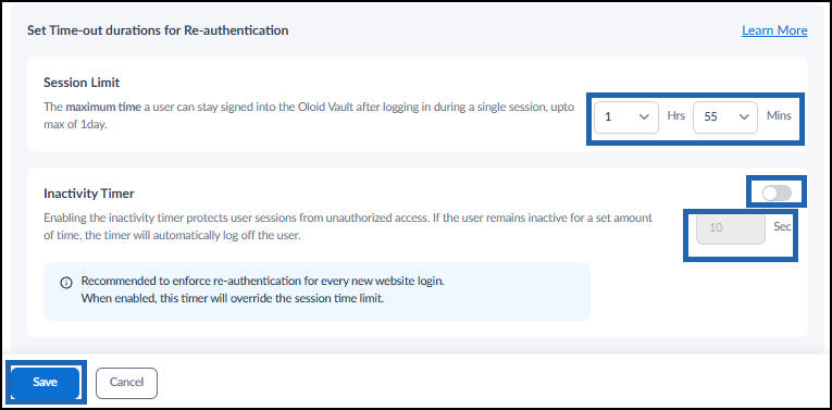 How to Create and Configure Oloid Vault... - screenshot 14