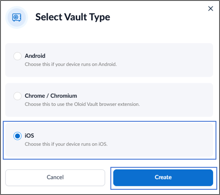 How to Create and Configure Oloid Vault... - screenshot 4