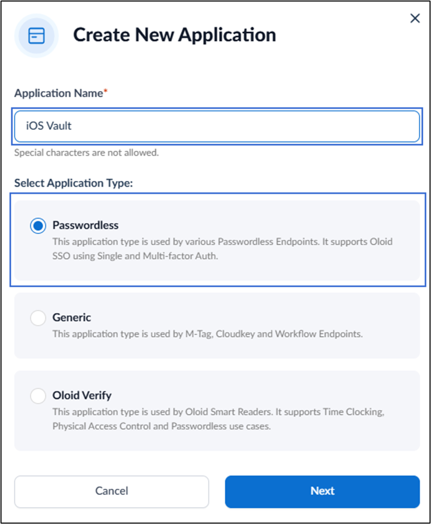 How to Create and Configure Oloid Vault... - screenshot 2