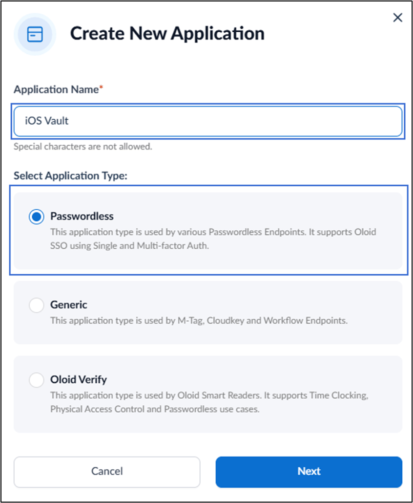 How to Create and Configure Oloid Vault... - screenshot 2