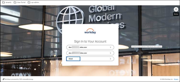 How to Log in to Workday with Assigned... - screenshot 1