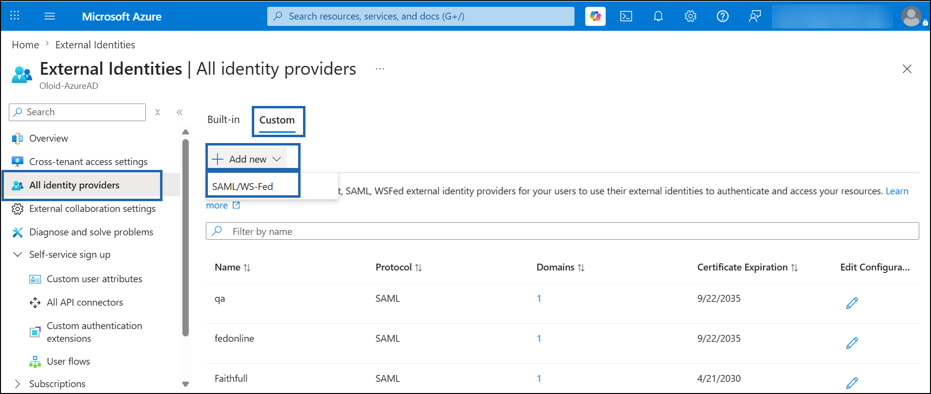 Configuring OLOID as an External... - screenshot 2