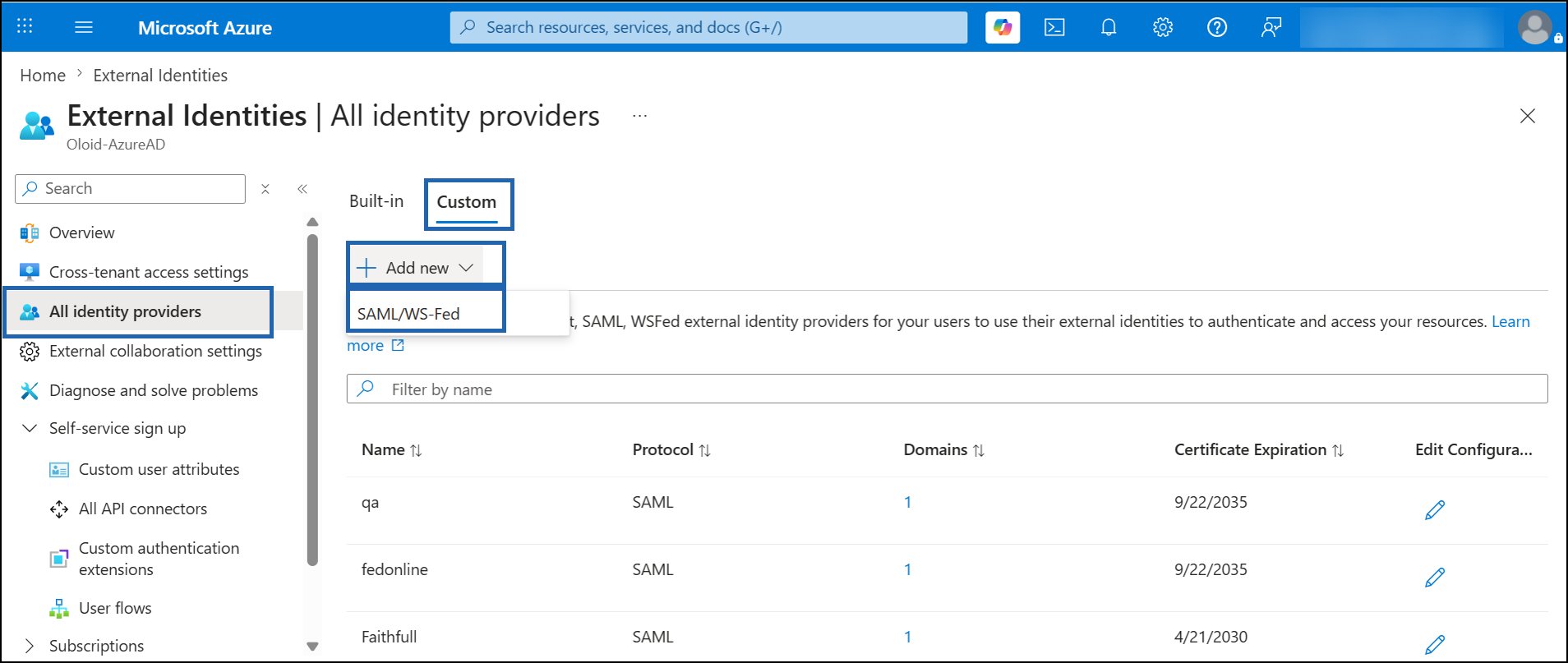 Configuring OLOID as an External... - screenshot 2