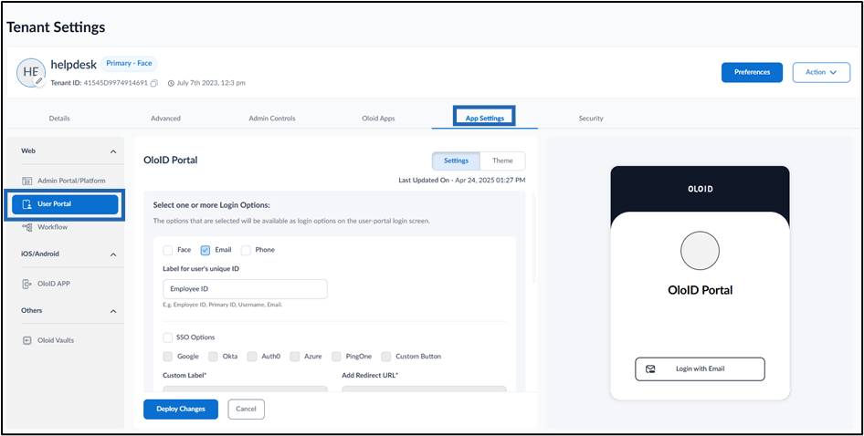How to Configure Oloid User Portal in... - screenshot 3