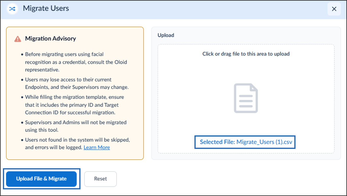 How to migrate users in bulk in Tenant... - screenshot 6