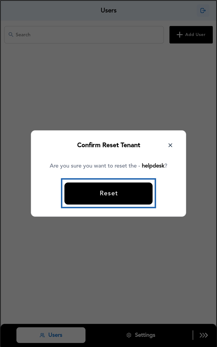 DeviceLock App – How to Reset Tenant - screenshot 4