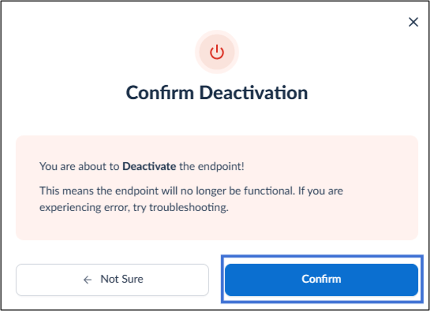 How to Deactivate Endpoint in Tenant... - screenshot 5