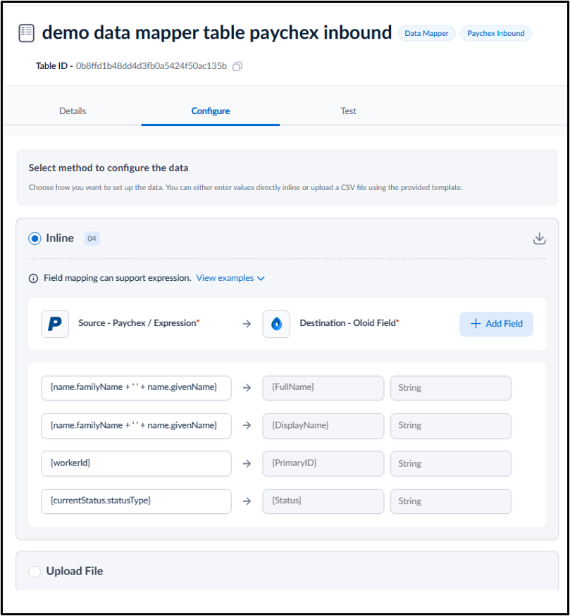 How to Configure Data Mapper Table for... - screenshot 8