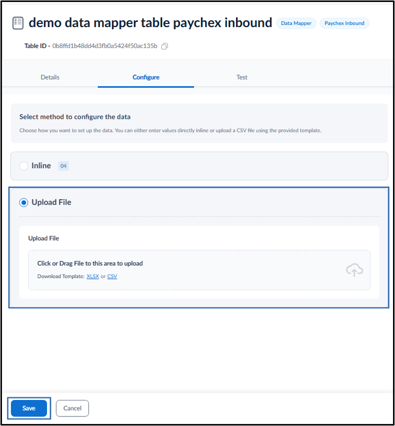 How to Configure Data Mapper Table for... - screenshot 7